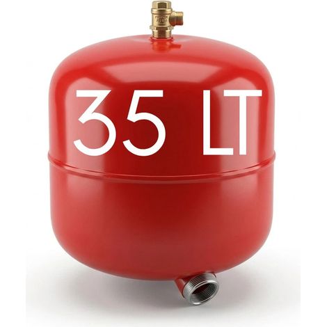 Vaso di Espansione Riscaldamento 8-35L 8 Bar Acciaio 35 LITRI
