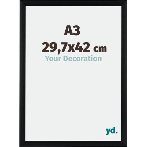 yd. - Cadre photo A3 29.7x42 - Noir Brosse - Aluminium - Tucson (1/5)