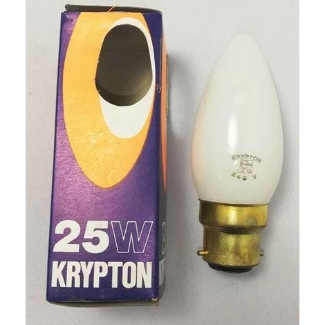 Claude 68440 Bombilla B22 25W Criptón