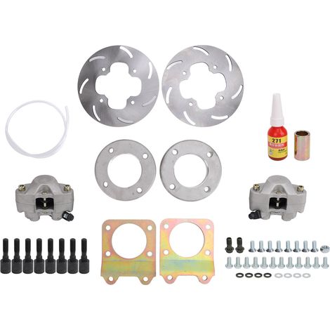 Kit de conversion de frein à disque avant ATV, puissance de freinage améliorée pour 450 Foreman 300 Fourtrax 4x4 (1/5)