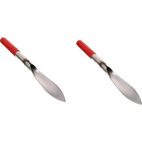 Lot De 2 Pelles De Jardinage Pelles De Bordure Râteau De Jardin Sécateurs Plats Tamis Creuser des Pots De Fleurs Pelle Agricole Petites Pelles De Jardinage pour Le (1/5)