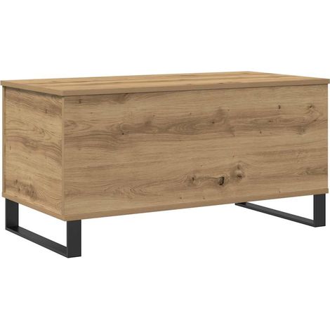 Maison Exclusive - Konferenční stolek dub artisan 90x44,5x45 cm kompozitní dřevo (1/5)