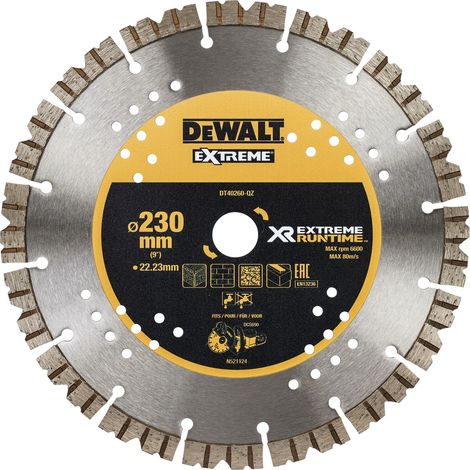 Disco de diamante EXTREME RUNTIME 230mm Dewalt DT40260-QZ