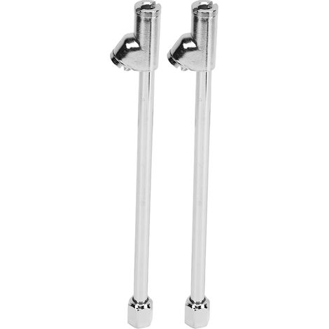 Aufblasbarer Reifenfüller für Pkw, 1/4 Zoll NPT-Gewinde, Doppelkopf-Reifenfüller, kompatibel mit Luftpumpen für Fahrzeuge (1/5)