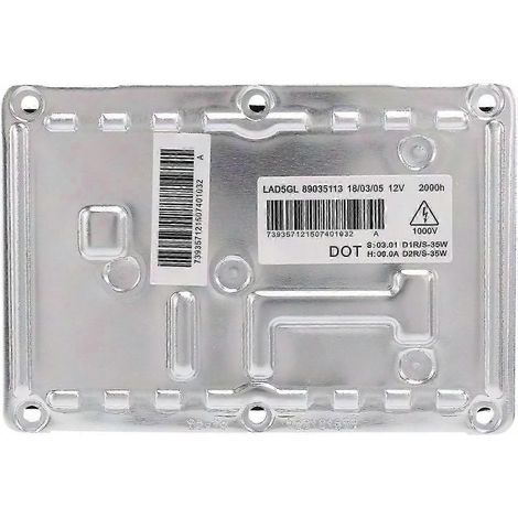 Ballast HID 12V 4 Broches D1S D2S Unité de Commande pour Phare LAD5GL Compatible Audi B6 A4 (1/5)