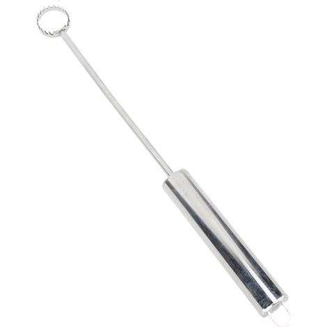 Grattoir pulmonaire en acier inoxydable, manche robuste, facile à nettoyer, manche long, équipement pour la transformation de la volaille (1/5)