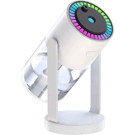 Humidificateur Ultrasonique - Projecteur Ciel Étoilé - Diffuseur Dhuiles Essentielles - USB - Pour Chambre Bureau Voiture - 300 ml (1/5)