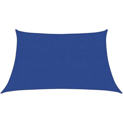 Maison Exclusive - Vela Parasole 160 g/m² Blu 3/4x2 m in HDPE (1/5)