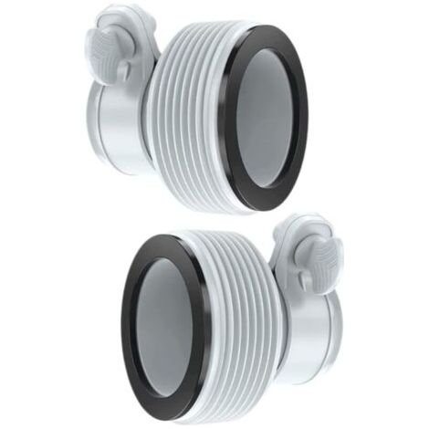 Intex Kit adaptateur de conversion de tuyau B pour tuyau Intex B Pool 3,2 cm à 3,8 cm Pièces de conversion de rechange (1/5)
