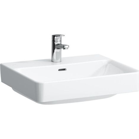 Vasque à poser LAUFEN PRO S 550 x 465 mm avec trop-plein, sans trou pour robinet blanc LCC LAUFEN
