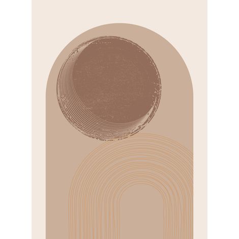 Papier peint panoramique - Boho - 130 cm x 176 cm (1/2)