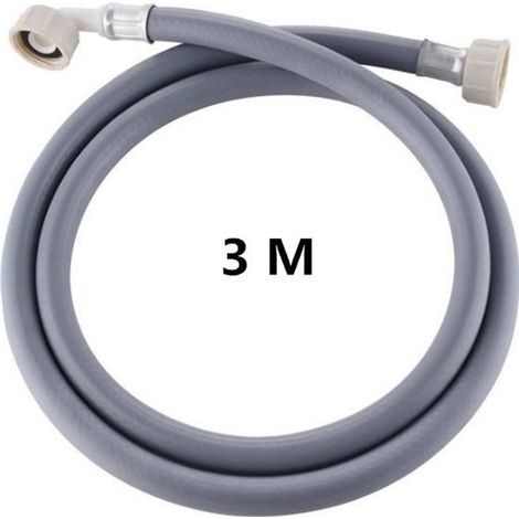 Tuyau d'Arrivée d'Eau - ZHUODIKE - 3 mètres - Raccord 3/4" - Pour Machine à Laver et Lave-Vaisselle (1/4)