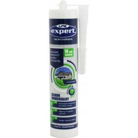 UNIVERSAL SILIKON EXPERT WEISS 280ML (1/5)