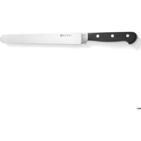 Couteau À Jambon - Lame En Acier Chrome-Molybdène Forgé - Longueur Lame 215 Mm - Pour Cuisines Professionnelles Et Domestiques - 1 Pièce