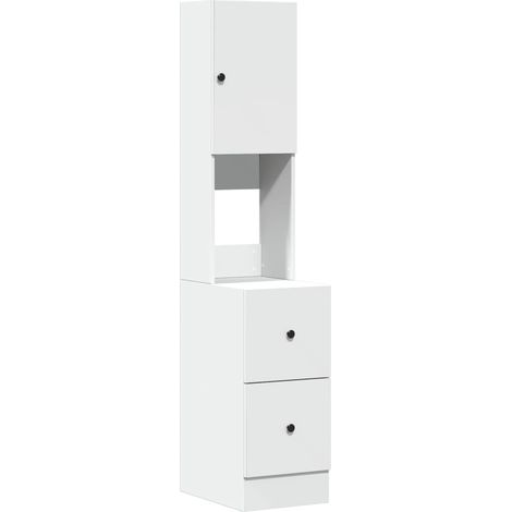 Maison Exclusive - Mobile da Cucina Bianco 35x50x180 cm in Truciolato