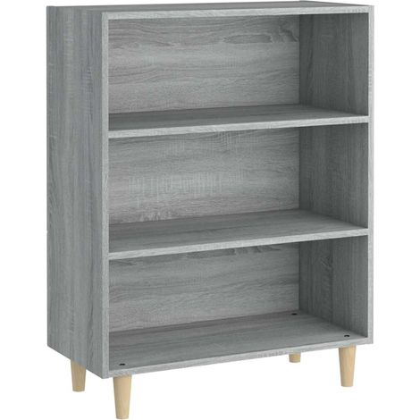 Sideboard/Anrichte/Buffet Grau Sonoma 69,5x32,5x90 cm Holzwerkstoff LXWW814221 (1/5)
