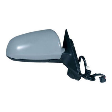 Rétroviseur rabattable électriquement droit à peindre chauffant 3 portes Audi A3 2003-2008