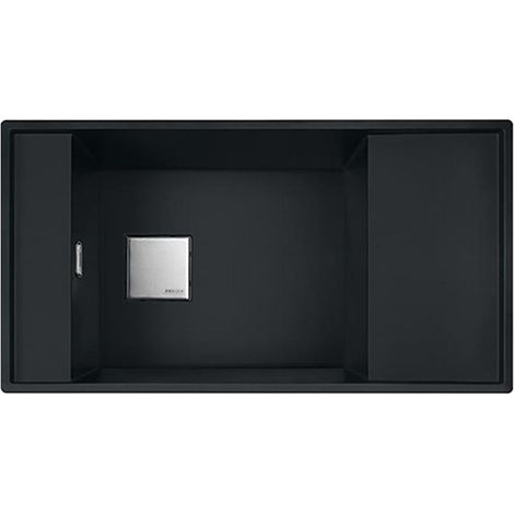 Franke Spüle Fresno FSG 211 Fragranit+ flächenbündig einbaubar oder unterbaubar Black Matt (1/3)