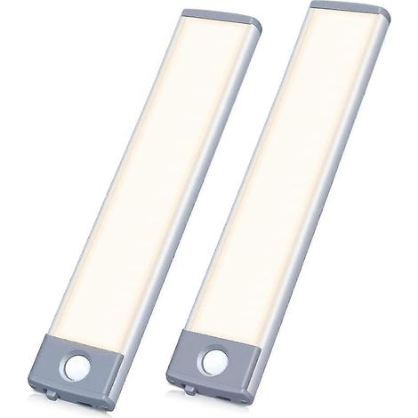 Éclairage LED sous meuble avec détecteur de mouvement, sans fil et rechargeable (1/4)