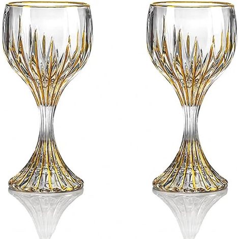 Wine Glass Crystal Cup Tall-Classic Red/White Glasses for Party. (1/5)