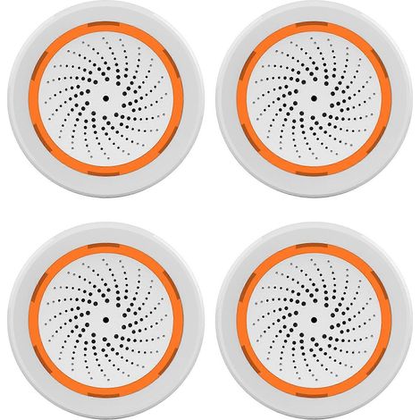 Capteur de son et de lumière 4X ZigBee NEO 90DB Tuya Smart Life avec sirène intégrée (1/5)