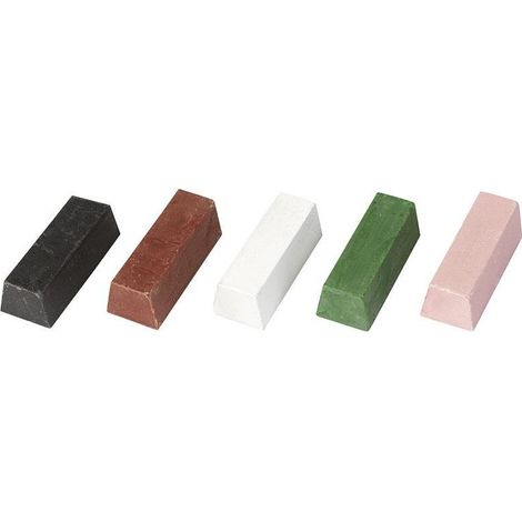 Ensemble de pate a polir pour metaux Metal polishing paste set s169