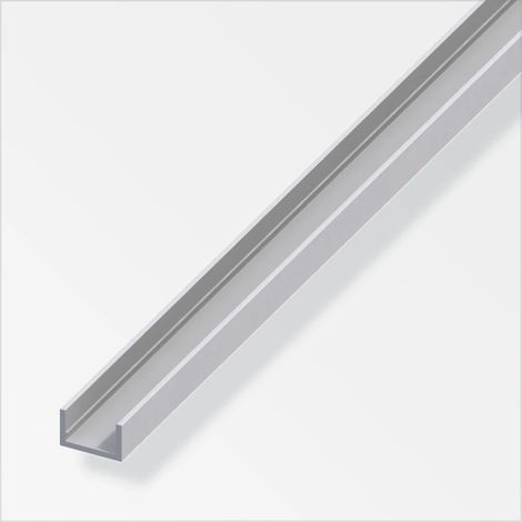 canale u alluminio arg  10x16,5x1,5   1 metro.