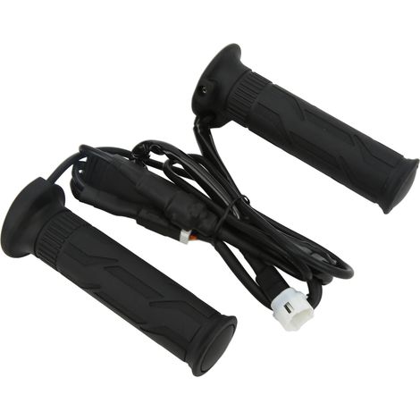 Poignée de moto universelle de luxe à cinq vitesses, type chauffante, poignée d'accélérateur électrique pour moto (1/5)