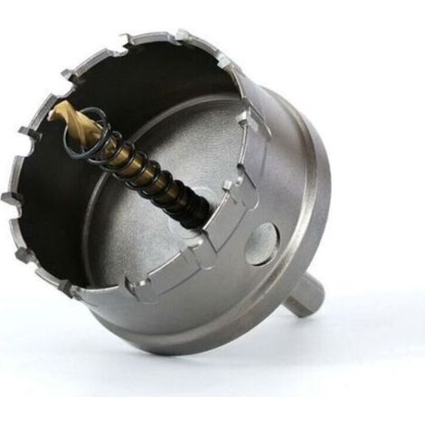 GABRIELLE Scie Cloche Bi-métal, 42 mm Carbure TCT en Acier Inoxydable de Qualité Industrielle, Scie Trépan Alliage Métallique en Acier à Grande Vitesse pour Métal,Alliage Aluminium,Plastique,Bois