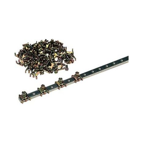 Kit Barrette de Terre 12x5 L 1.20m + 50 cavaliers et vis 4TBC610017C0100 ABB 610017