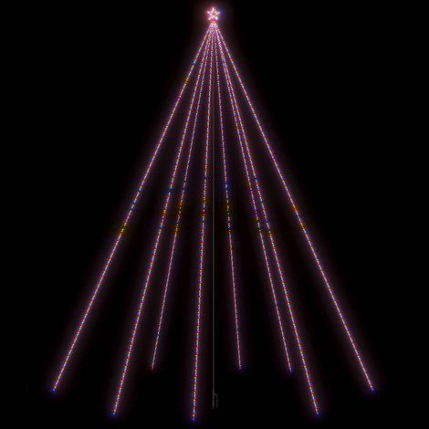 Luci per Albero di Natale Albero natalizio Albero festivo Interni Esterni 1300 LED Colorati 8 m (1/5)