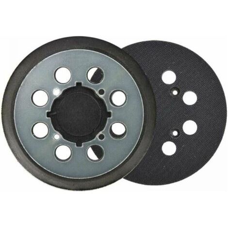 Patin de Rechange pour Ponceuse Orbitale DeWalt DCW210N DWE6423 - Plateau de Ponage 125mm Crochet et Boucle, 8 Trous, Bleu(1 pcs)