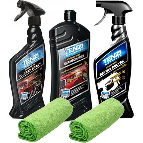 Tenzi Shampoo mit Wachs + Schnellreiniger + Schnellglanz 3-in-1 Set (1/5)