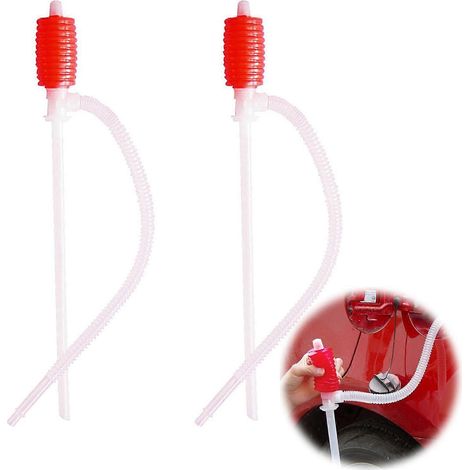 Handpumpe, manuelle Kraftstoffpumpe, Universalpumpe, tragbare manuelle Flüssigkeitspumpe, Saugpumpe für Wasser, Öl und Benzin (1/5)