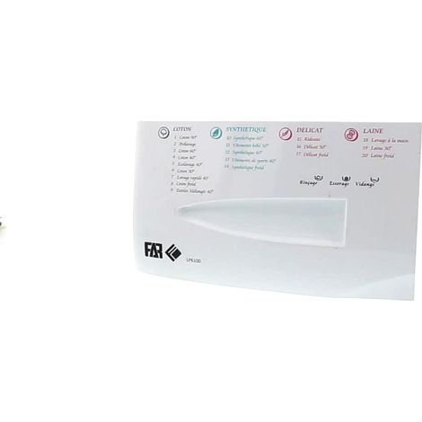 FAR, FACADE Lave-Linge TIROIR LESSIVE (1/2)