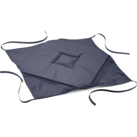 Galette de Chaise "Essentiel" 36x36cm Béton (1/3)