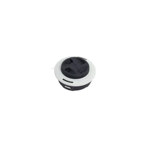 Cabezal de desbrozadora C26-2 compatible con Stihl FS 55/56/70/94/91/111/131/240 4002710 2137, M10 x 1.0 - Crezuo (1/4)