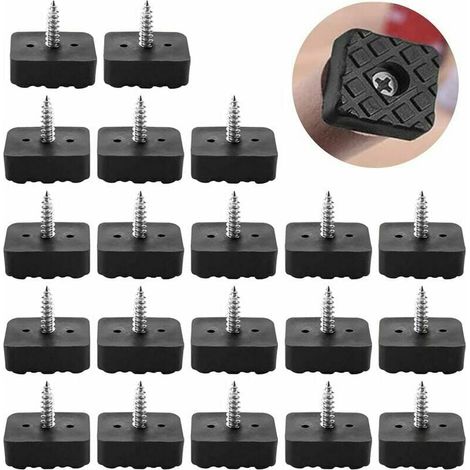 20,Pcs,Patin,Chaise,en,Caoutchouc,Protection,Pied,de,Anti-Glisse (1/5)