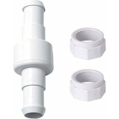 Pool robot – D20 swivel hose fitting assembly for Polaris 280, 380 and 180 pool cleaners, D15 hose nut and swivel hose fitting (1/4)