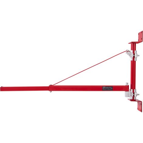 Bras de support pour treuil électrique, capacité de charge maximale de 600 kg, bras pivotant en acier pour atelier et garage (1/5)