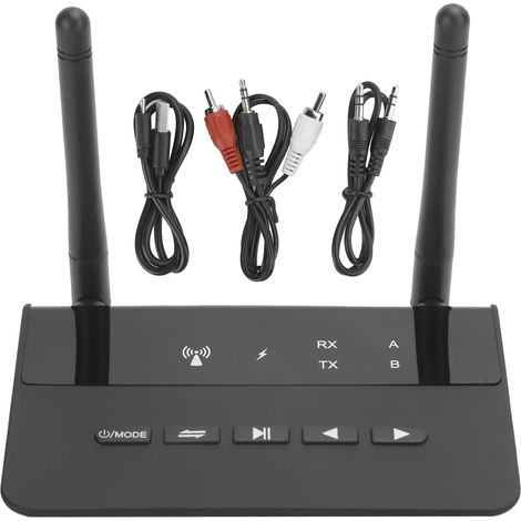 Adaptateur audio Bluetooth 5.0 CSR 2 en 1 émetteur récepteur sans fil, longue autonomie (1/5)