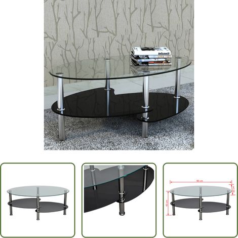 Couchtisch Design - Couchtisch mit Exklusivem Design Schwarz (1/5)