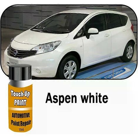 Kit de retouche peinture auto (2 pièces, avec pinceau) pour Nissan Note : efface-rayures et accessoires d'entretien. (1/5)