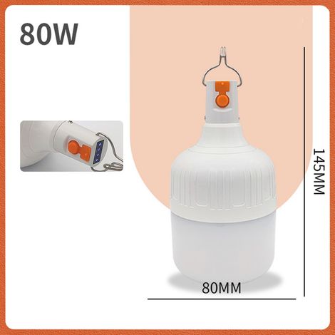 Lumières de Nuit Rechargeables pour Marché et Étals - Lampes Extérieures d'Urgence avec Charge USB - KZQ (1/5)