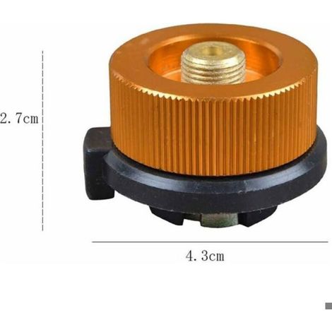 Adaptateur Propane - Raccord pour Tuyau de Gaz - Pour Cuisinière Extérieure et Camping - 1 Pièce (1/5)