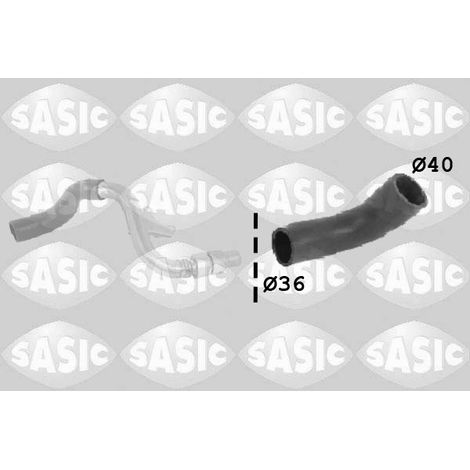 Gaine de suralimentation Sasic 3336067 FORD 1480555