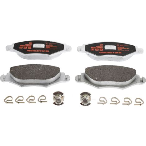 PASTILLAS DE FRENO delanteras PEUGEOT 206, 206+, 306 (1/5)