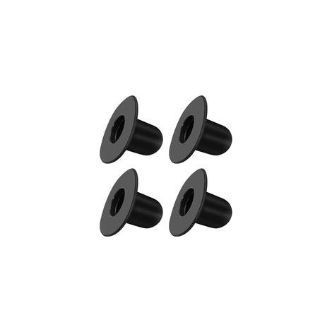 Lot De 4 Bouchons De Piscine,Bouchon Vidange Piscine,Bouchon Filtre À Sable Piscine,Filtre Pompe Crépine Bouchons Trou,Robuste Accessoires Hors Sol Pour Les Piscines Extérieures Intex Et Bestway(Noir)