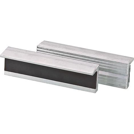 Mors d'etau magnetique en aluminium Epaisseur de la tete 100 mm 1 paire