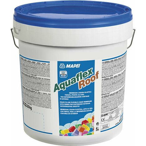 Guaina Liquida Impermeabilizzazione MAPEI Aquaflex Roof – 5 Kg ROSSO
